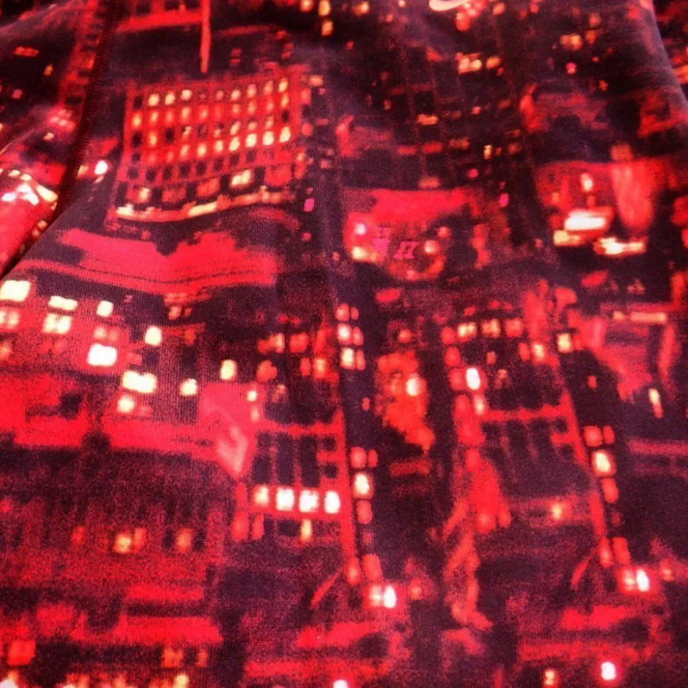 Nike HOT night city lights athletic pants